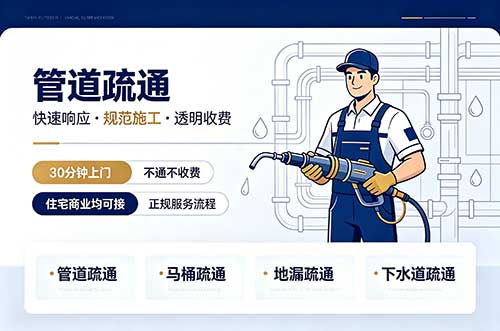 淮北管道疏通