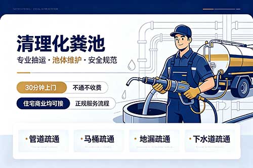 淮北清理化粪池